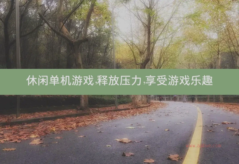 休闲单机游戏，释放压力，享受游戏乐趣
