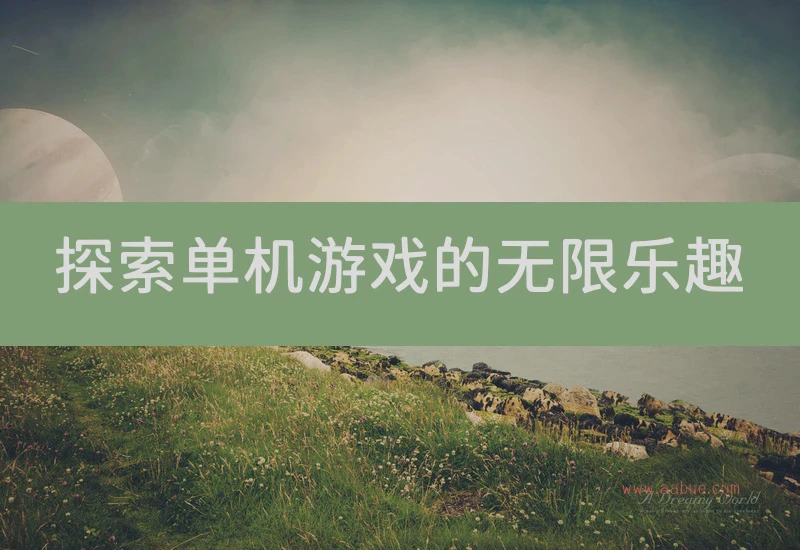 探索单机游戏的无限乐趣