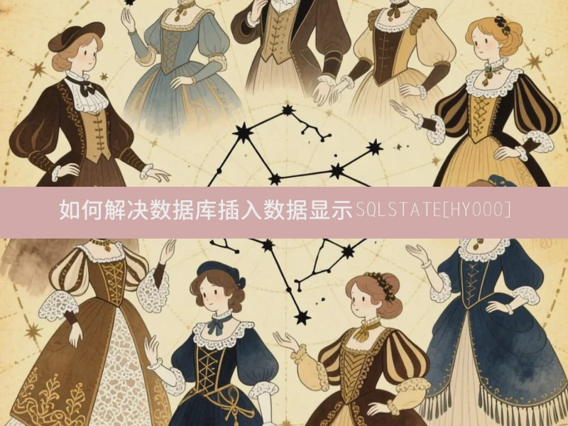 如何解决数据库插入数据显示SQLSTATE[HY000]