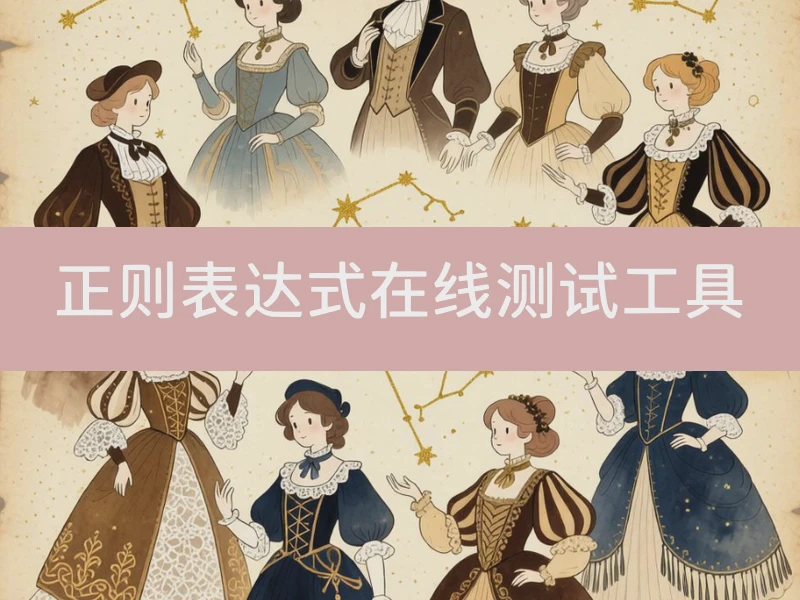 正则表达式在线测试工具