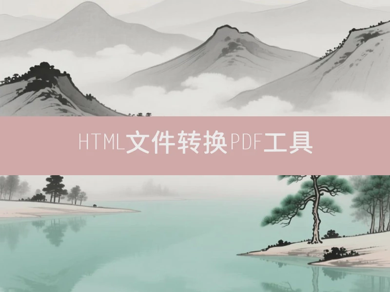 HTML文件转换PDF工具