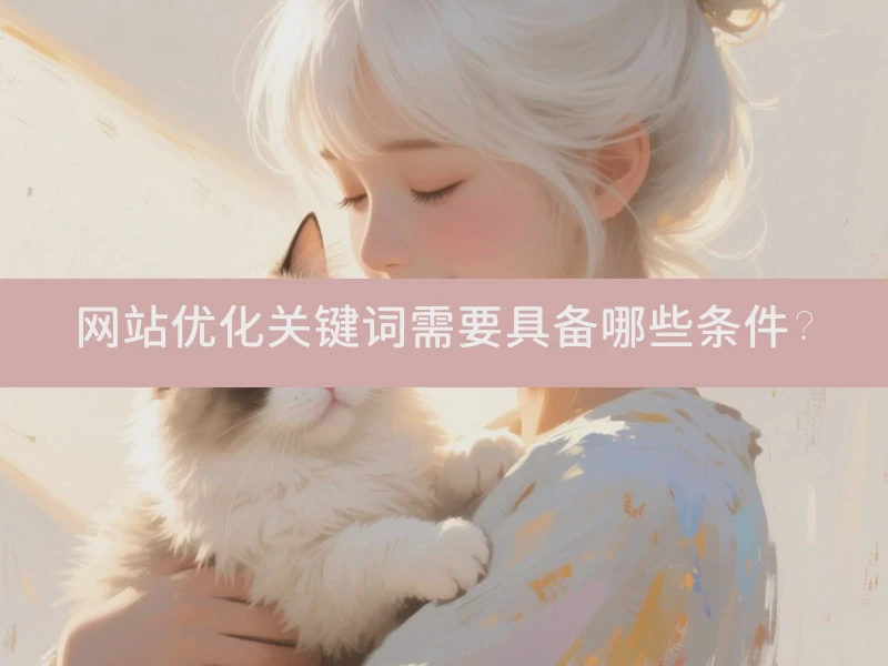 网站优化关键词需要具备哪些条件？