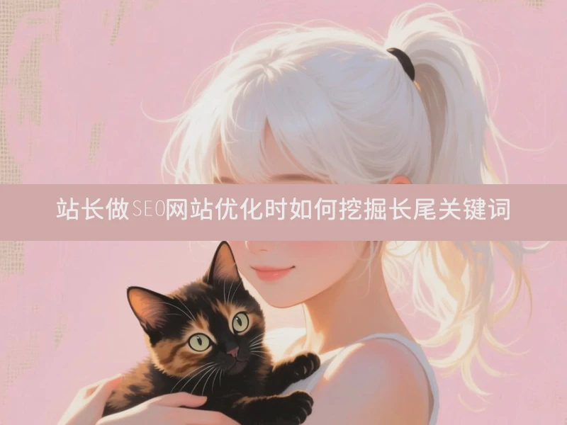 站长做SEO网站优化时如何挖掘长尾关键词