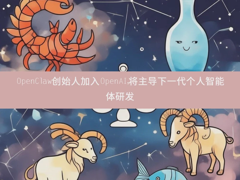OpenClaw创始人加入OpenAI，将主导下一代个人智能体研发