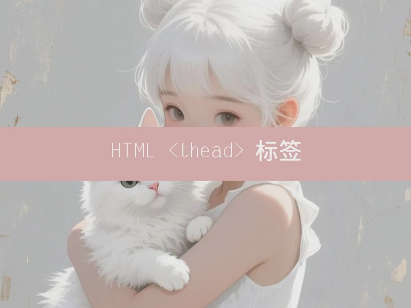 HTML <thead> 标签