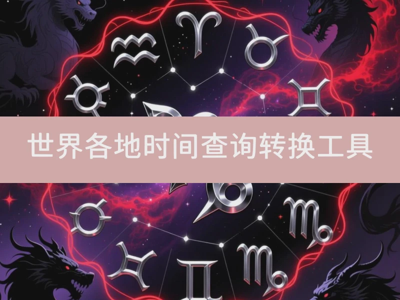 世界各地时间查询转换工具